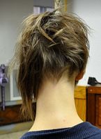 fryzury krótkie - uczesanie damskie z włosów krótkich zdjęcie numer 92B